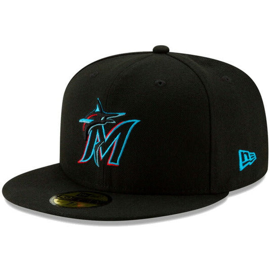 NEW ERA 59FIFTY MLB On-Field Miami Marlins Cap