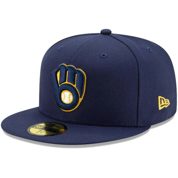 NEW ERA 59FIFTY MLB On-Field Milwaukee Brewers Cap