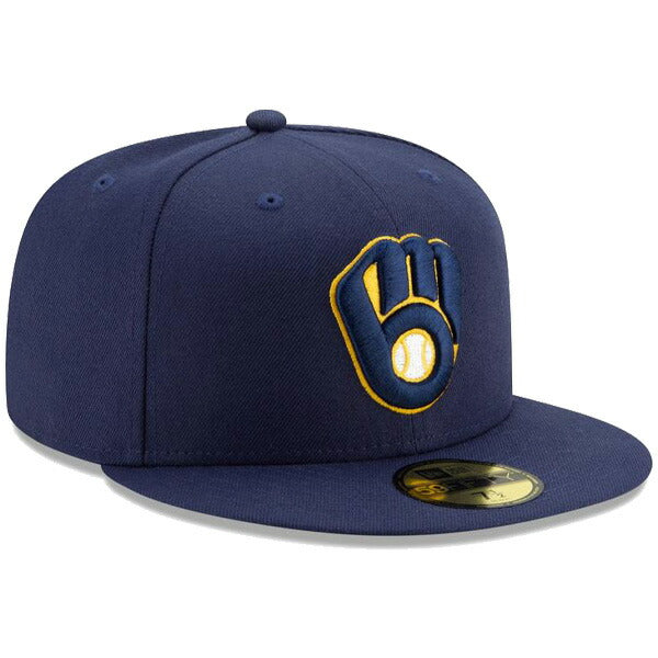 NEW ERA 59FIFTY MLB On-Field Milwaukee Brewers Cap