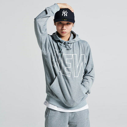 NEW ERA Dry Sweat Pullover Hoodie BIG LOGO Performance Apparel