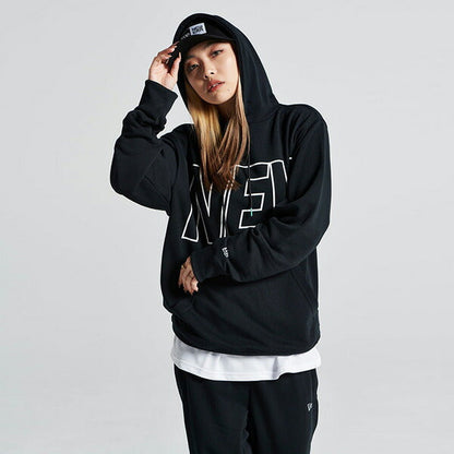 NEW ERA Dry Sweat Pullover Hoodie BIG LOGO Performance Apparel