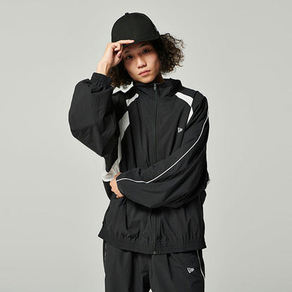 NEW ERA Oversized Piping Track Jacket Performance Apparel