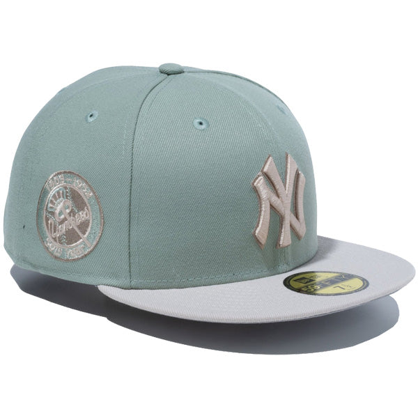 NEW ERA ニューエラ 59FIFTY LIGHT GREEN PACK New York Yankees