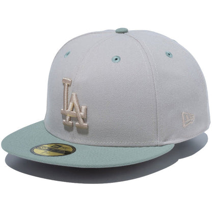 NEW ERA ニューエラ 59FIFTY LIGHT GREEN PACK Los Angeles Dodgers