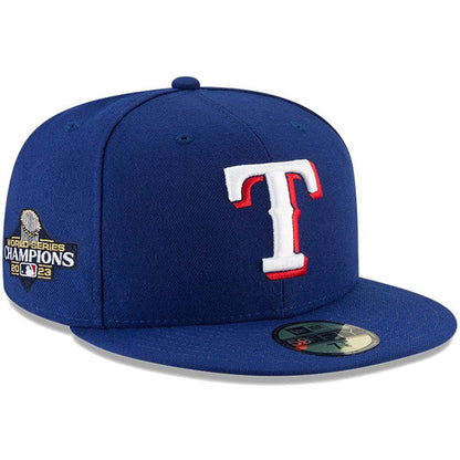 NEW ERA 59FIFTY 2023 MLB World Series Champions Patch Texas Rangers