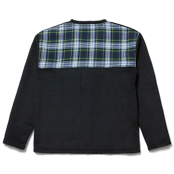 Fleece Melton Cardigan