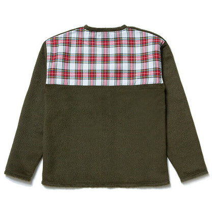 Fleece Melton Cardigan