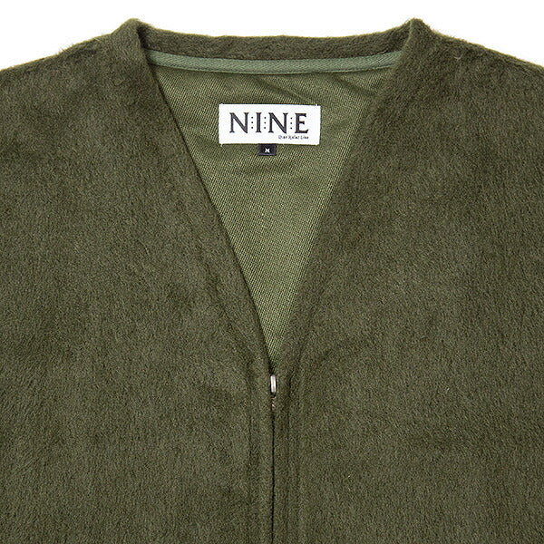 Fleece Melton Cardigan